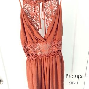 Papaya Romper